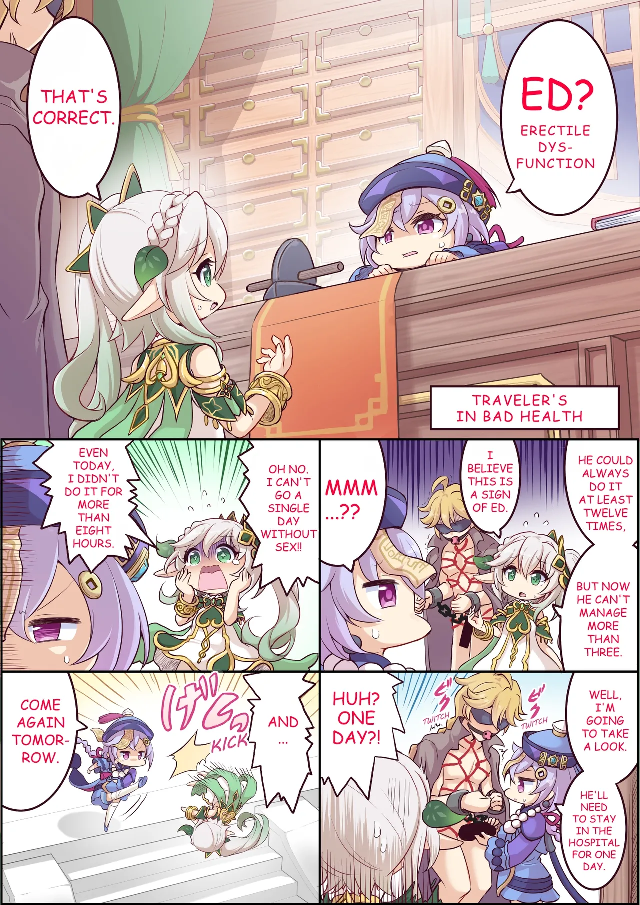 Traveler's in Bad Health page 1 full