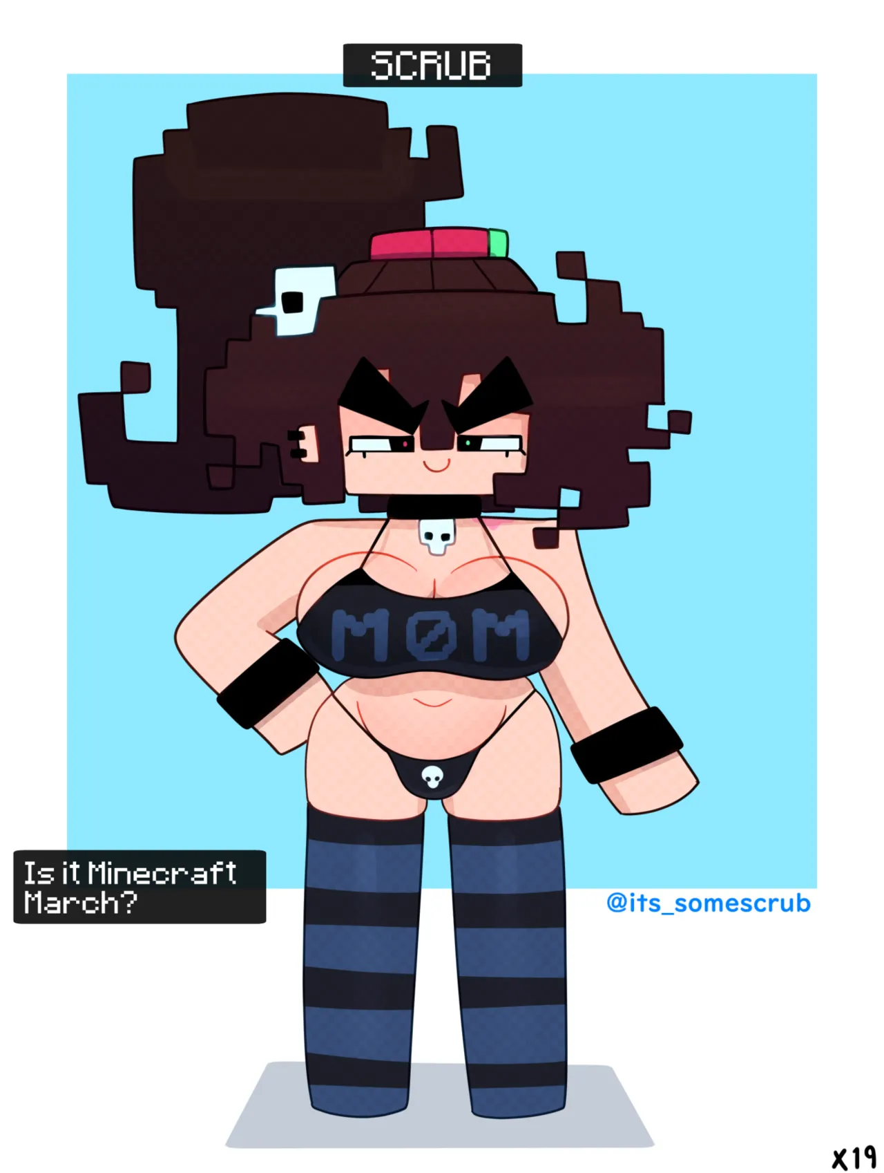 Femscrub - Minecraft March page 1 full