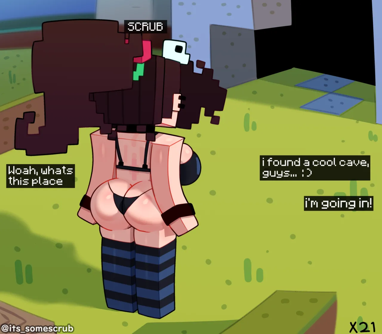 Femscrub - Minecraft March page 3 full