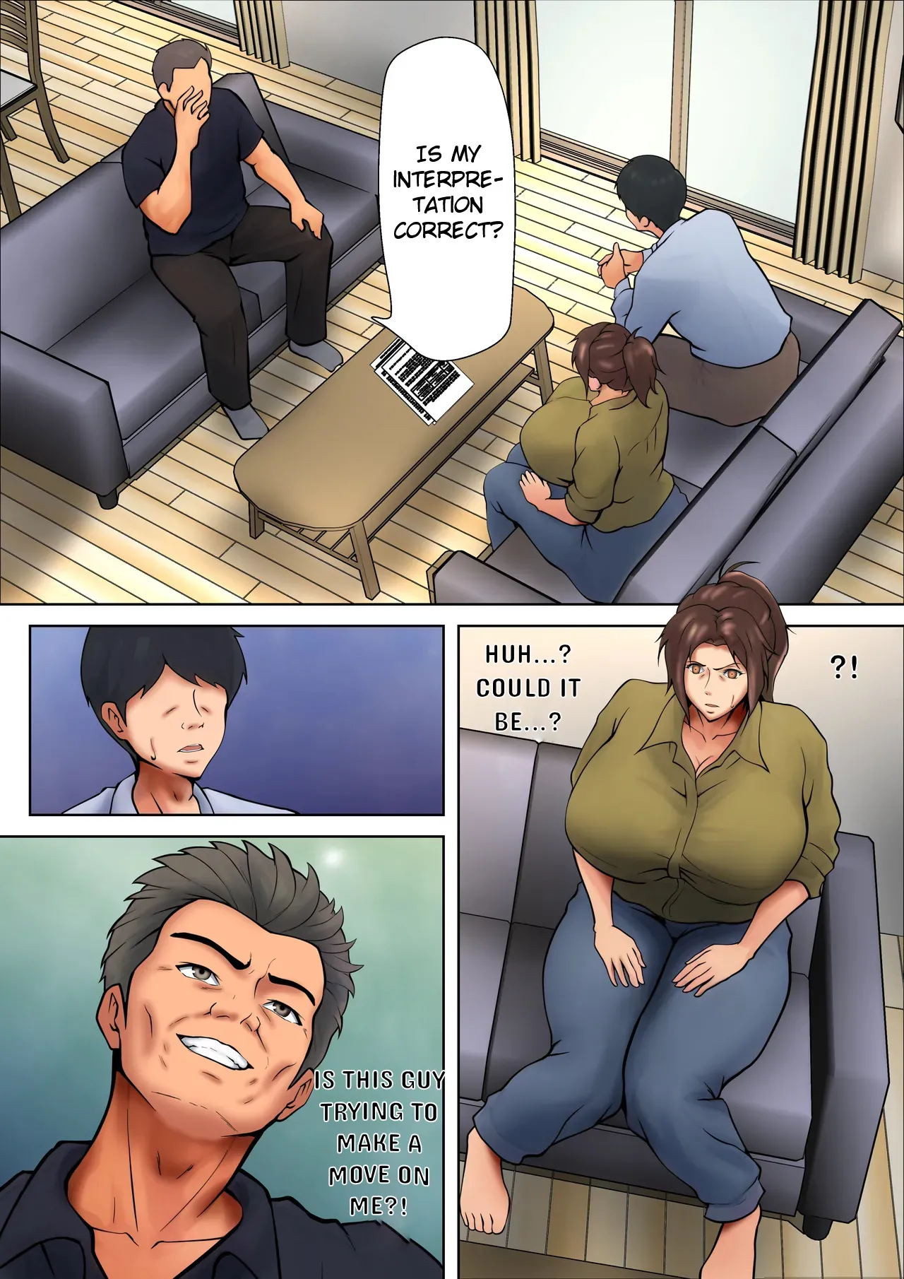 A Married Woman Who Chose to Be Embraced for The Sake of Her Daughter - A Night Sanctioned by Her Husband Part 1+2 page 10 full