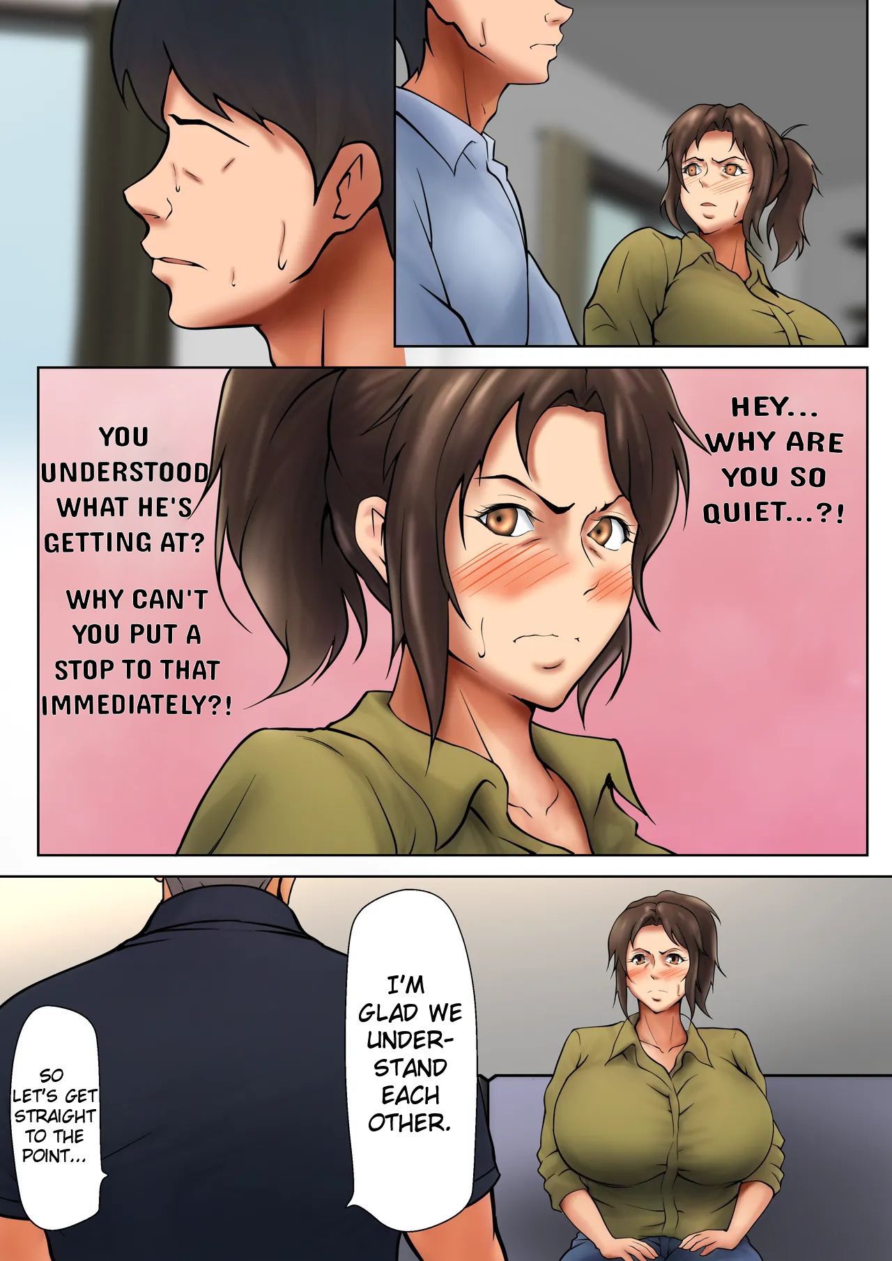 A Married Woman Who Chose to Be Embraced for The Sake of Her Daughter - A Night Sanctioned by Her Husband Part 1+2 page 11 full