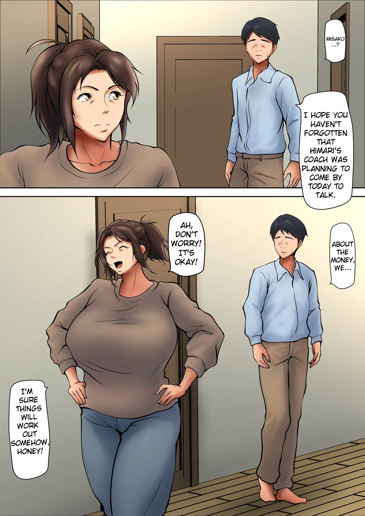 A Married Woman Who Chose to Be Embraced for The Sake of Her Daughter - A Night Sanctioned by Her Husband Part 1+2 page 4 full