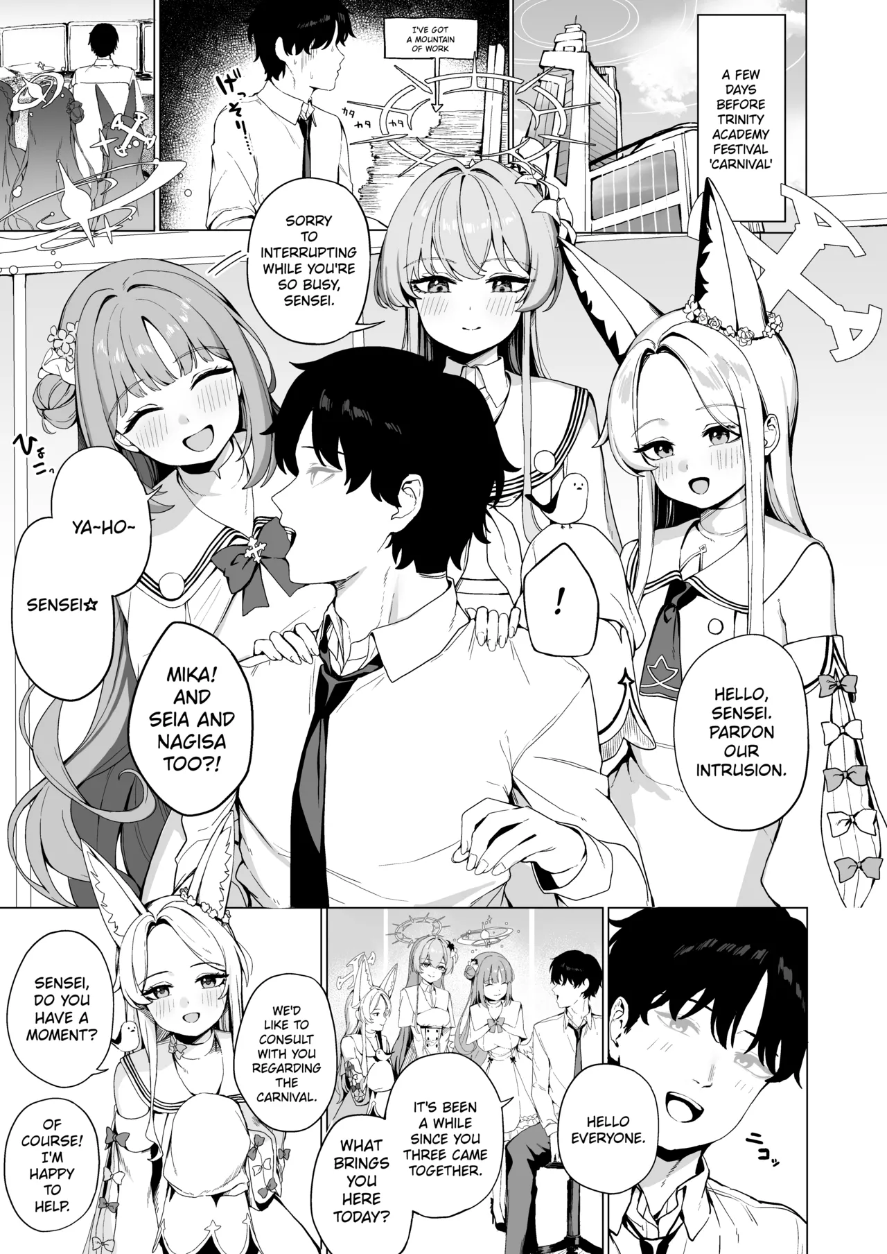 Tea Party no go Houshi || Tea Party's Service page 2 full