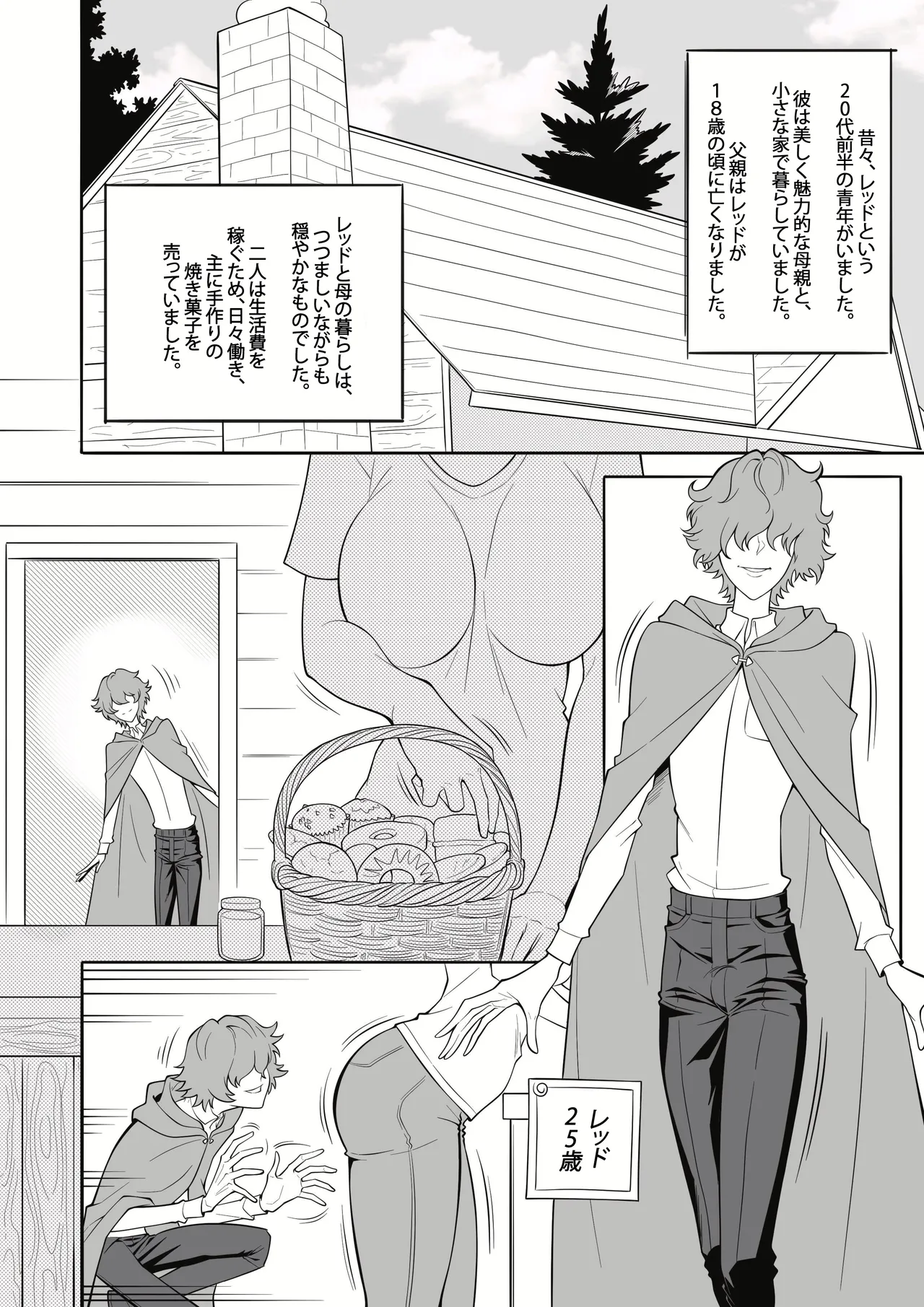 淫らな赤ずきん – 第1.1章 page 2 full