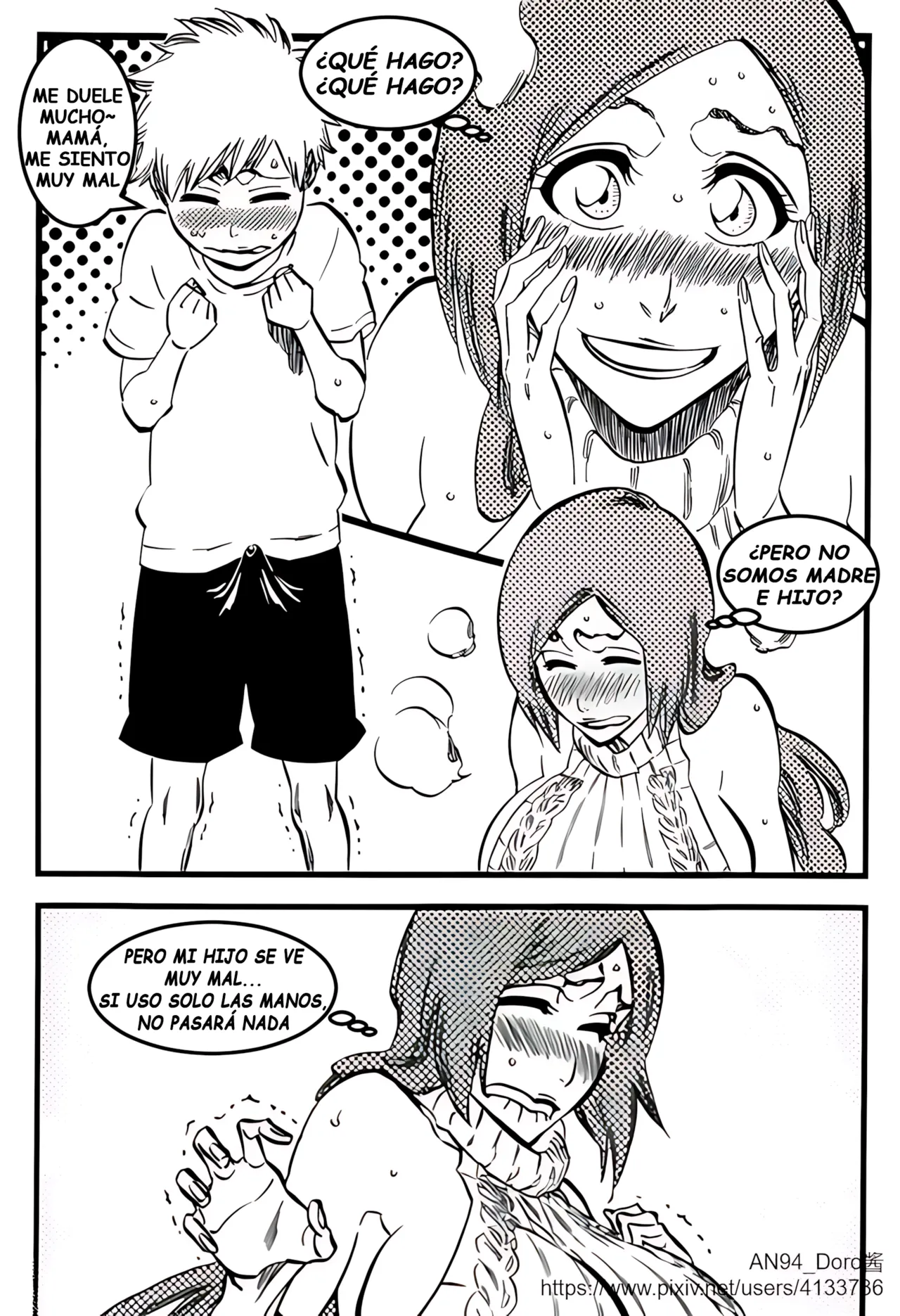 Mamá, me pica aquí... El diario de "atenciones sexuales" de Inoue. page 10 full