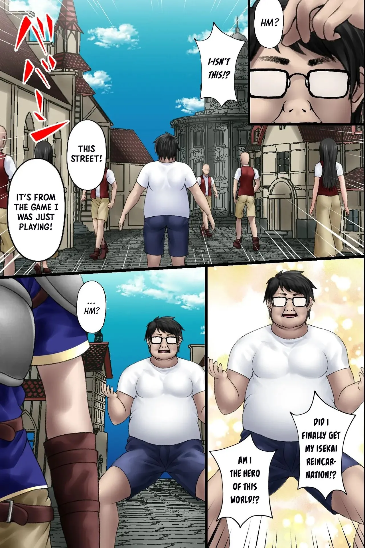 Isekai Tensei Shitekita Himote no Ore ga Yuusha no Kawai ni Heroine-tachi ni Tanutsuke shite Netocchau Hanashi | A Story About how I, an Unloved Incel, Reincarnated in Another World, Cucked the Hero and Knocked up all the Heroines in his Place page 7 full