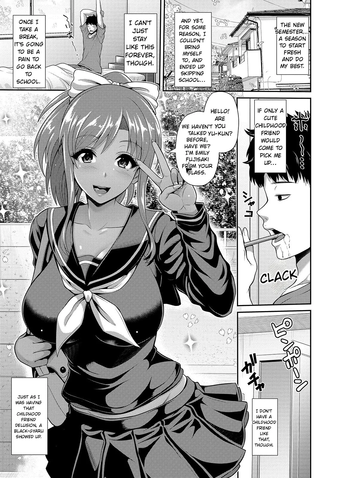 Kuro Gal-chan wa Kimi Dake ga Suki page 7 full