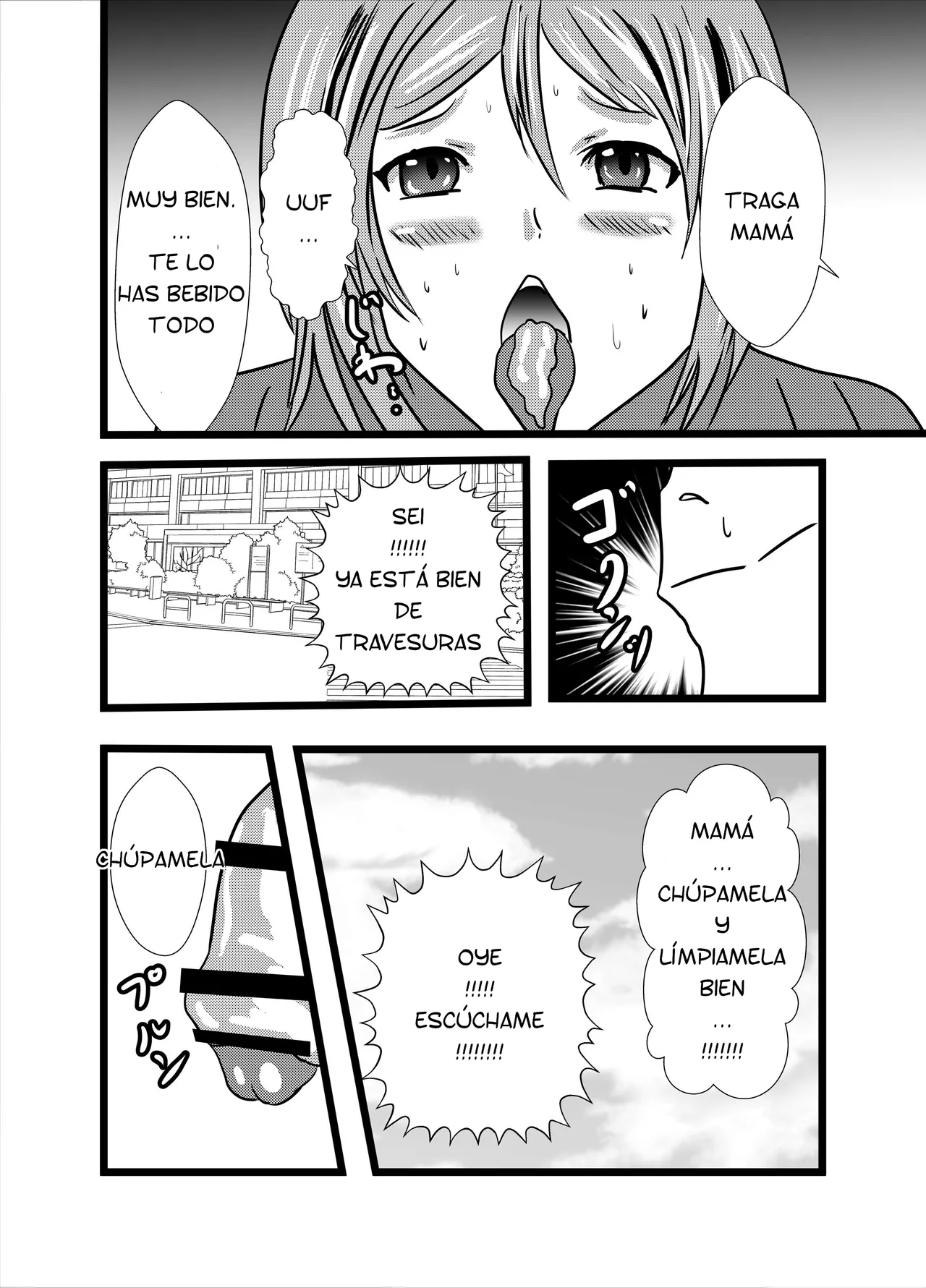 Higashiyama Sion - Mama wa shōben nomi anaruname dorei 1 ESP page 10 full