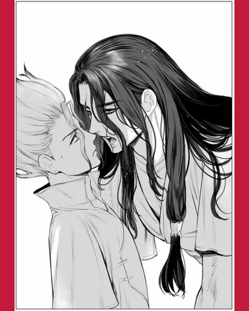 [Suzumama] Aah / TsukaSen Log (Dr.STONE) cover