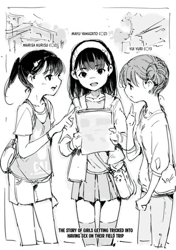 [Nanashi no Chinpoppu] Shuugaku Ryokou-chuu no Shougakusei ga Damasarete Sex Shichau Hanashi｜The story of girls getting tricked into having sex on their field trip [English] [Crystallized] [Digital] cover