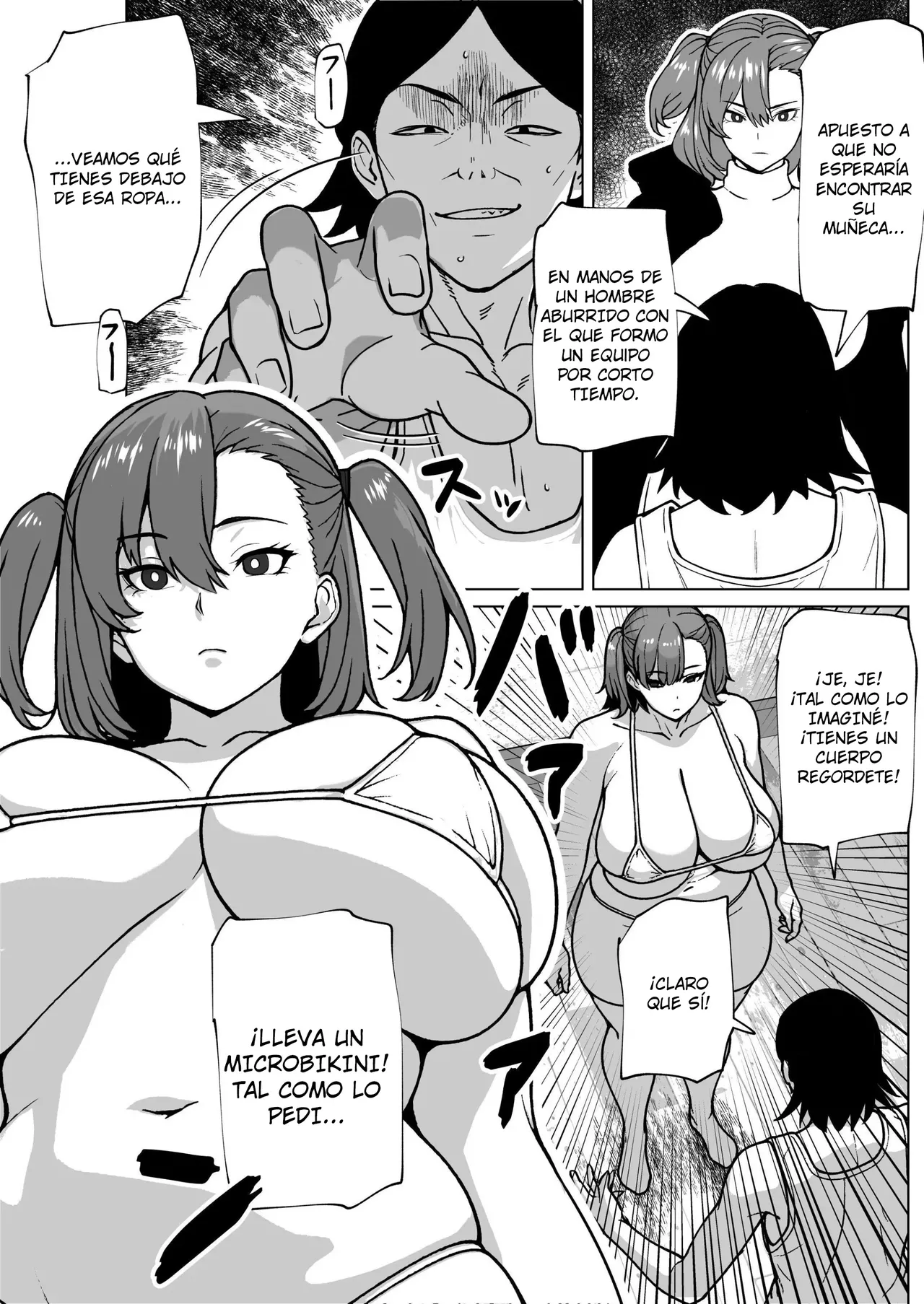 Chuumon shita Nikuningyou ni Chinpo ga Tsuiteiru no desu ga｜Uhhh, ¿la muñeca que pedí tiene una verga...？ page 4 full