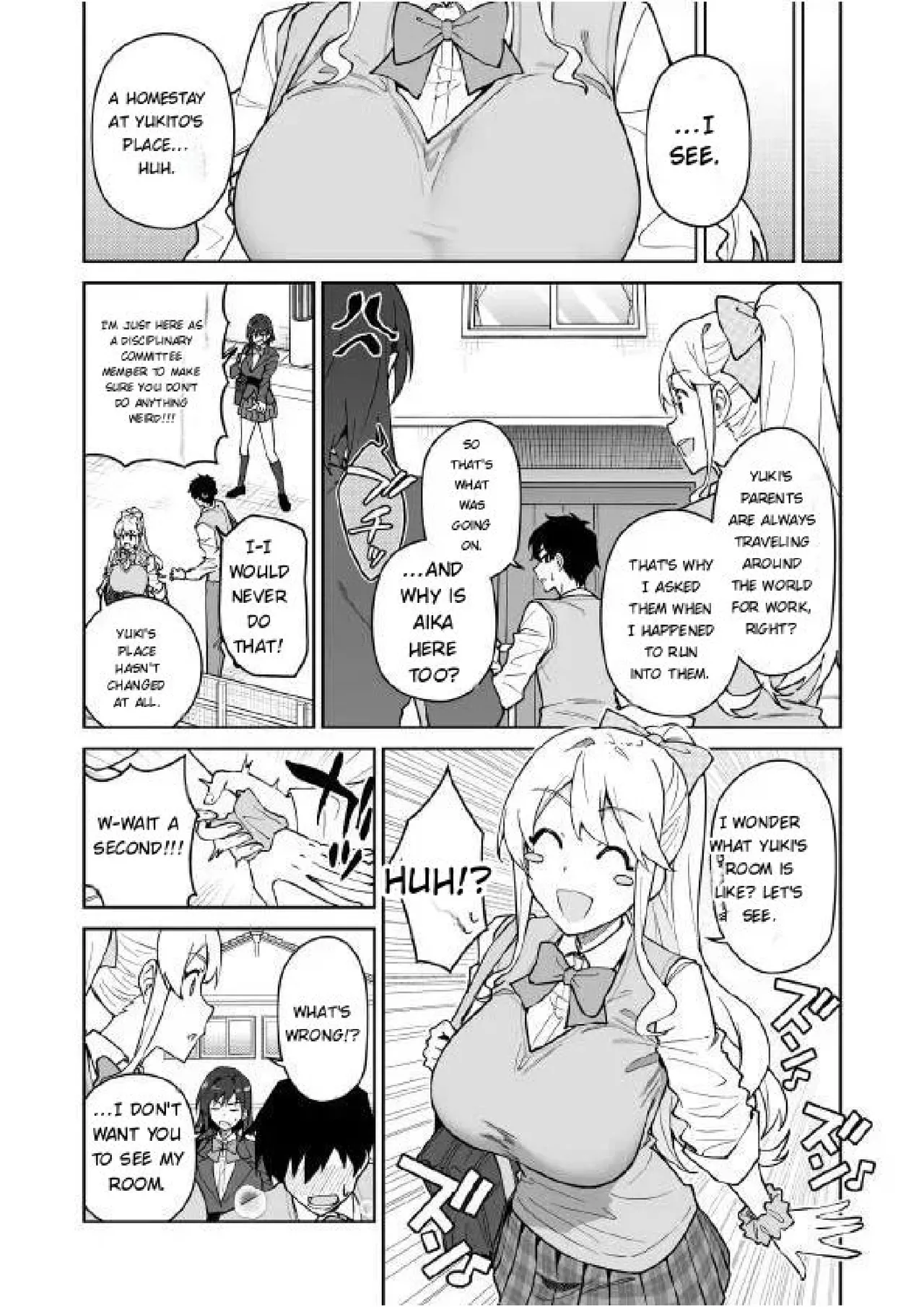 Cross My Heart ~ Tsundere Fuuki Iin to Kinpatsu Bishoujo Ryuugakusei page 11 full