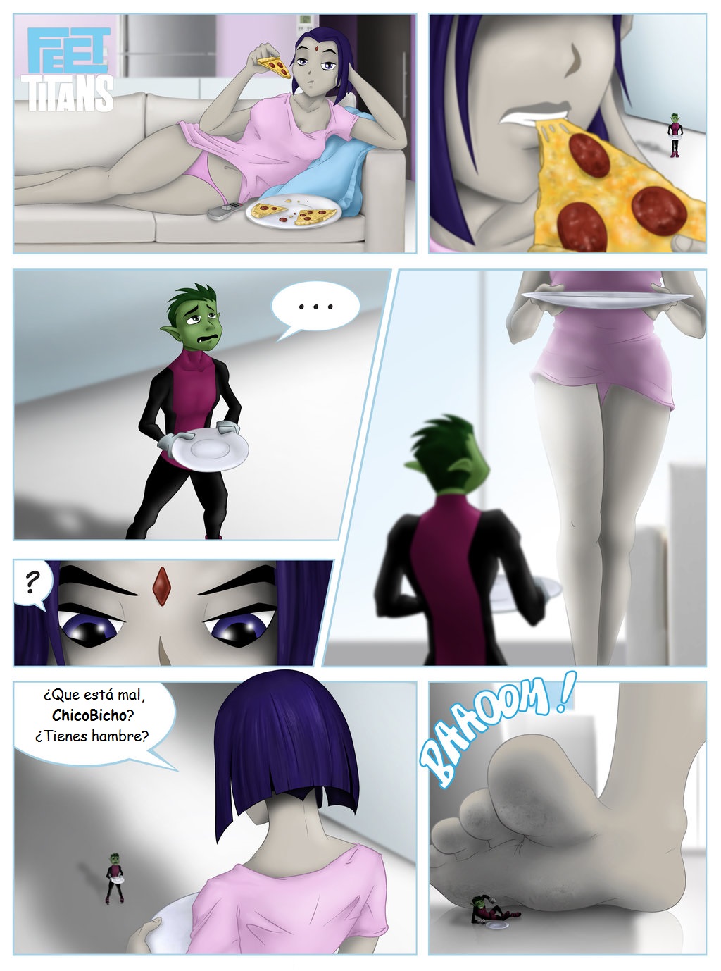 Feet Titans page 1 full