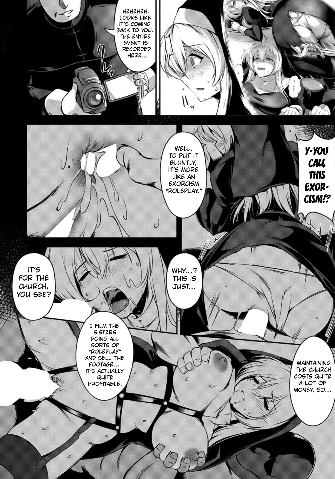Koujoku ni Chirishi Seijo | The Holy Maiden Who Falls Apart Under Anal Rape page 12 full