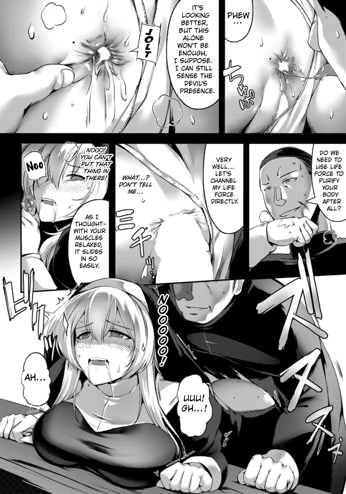 Koujoku ni Chirishi Seijo | The Holy Maiden Who Falls Apart Under Anal Rape page 8 full