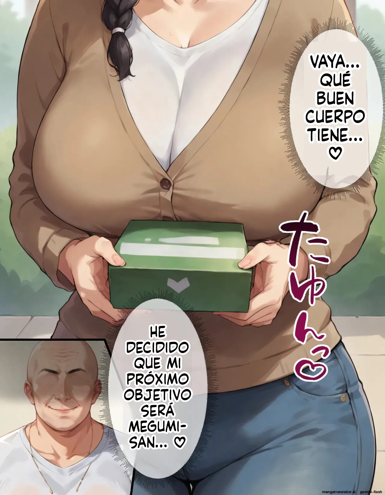 Saimin Ojisan ni Shihai sareta Hitozuma Bakunyuu Ottori Tsuma ga Tanetsuke sareru made  MTL page 4 full