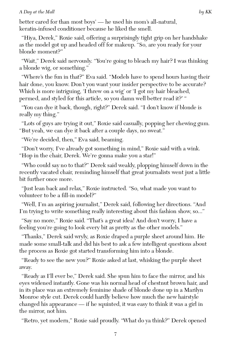 Mall Makeover Madness AKA “A Day At The Mall by KK And Fraylin page 10 full