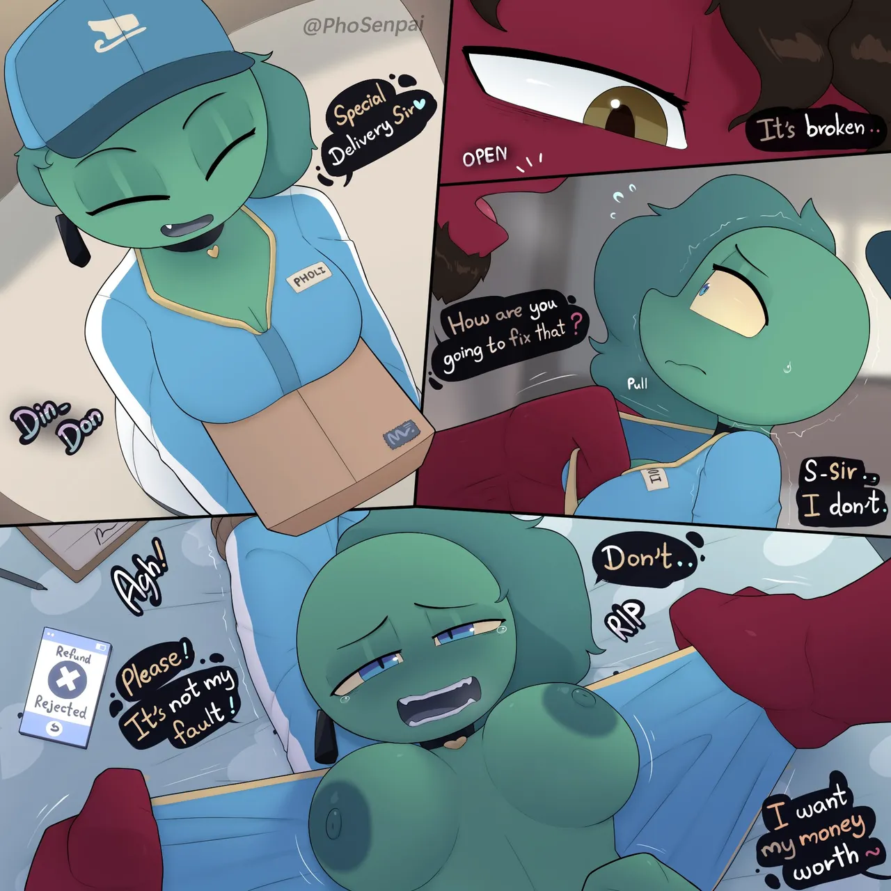 Delivery Girl page 1 full