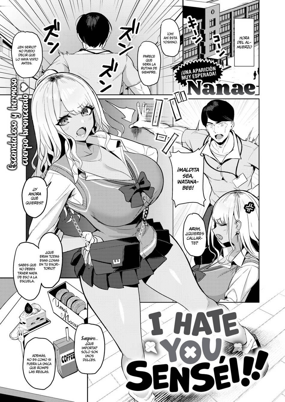 i hate You sensei page 1 full