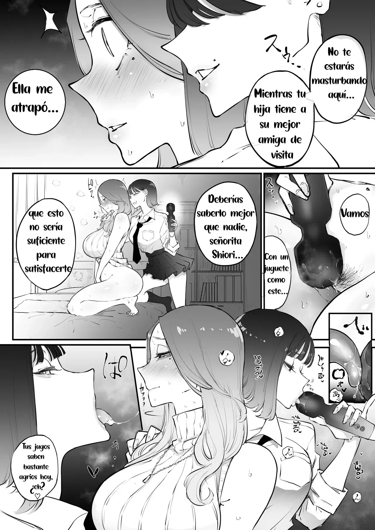 Bijin Tsuma, Ichinose Shiori 37 wa, Musume no Yuujin ni Idakareteiru page 5 full