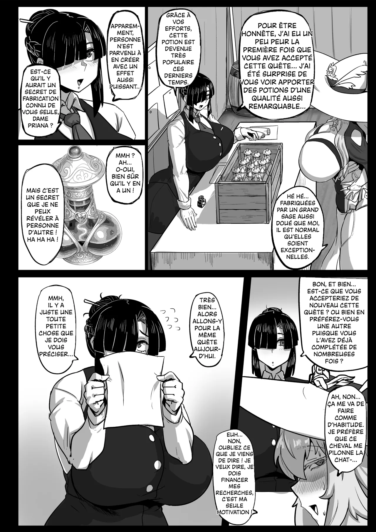 Daikensha-sama to Uma no Himitsu Recipe II | La recette secrète du grand sage et du cheval II page 7 full