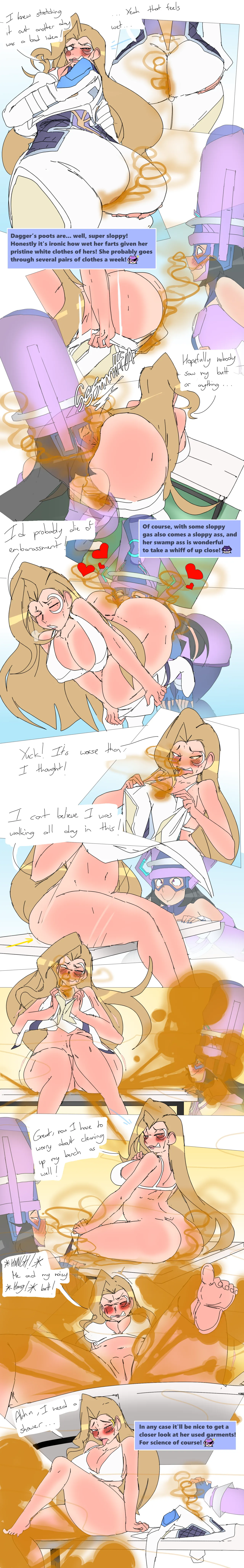 Galacta Sniffing the Marvel Girl's Farts page 9 full