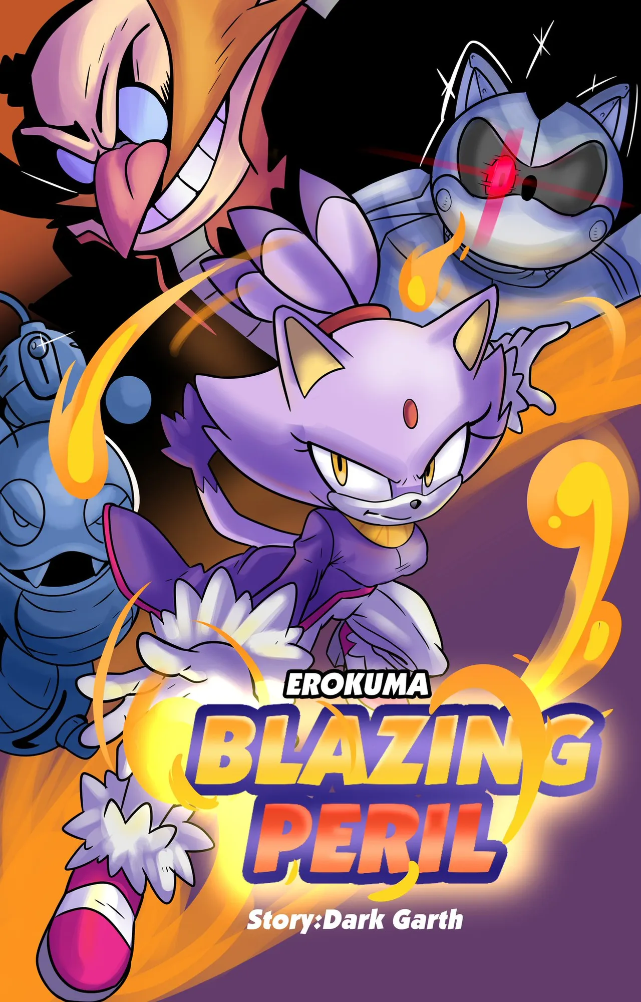 Blazing Peril page 1 full