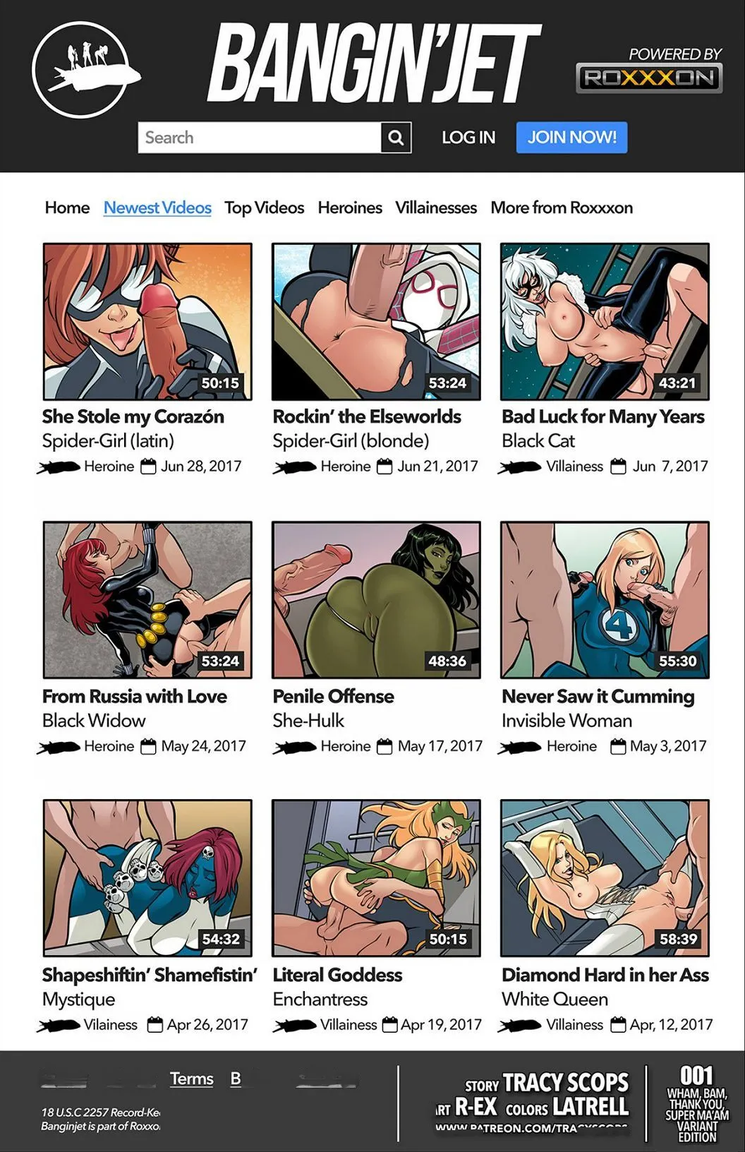 TracyScops - Bangin' Jet page 1 full