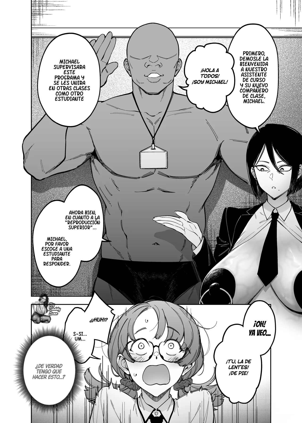 Yuusei Shuzoku to no Kouhai Seisaku｜Política De Reproducción Con Una Raza Superior page 4 full