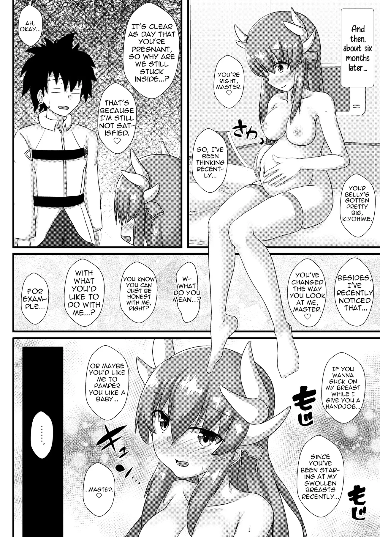 Kiyohime o harama senai to de rarenai mairumu | Trapped in a Room where I Can't Escape Until I Impregnate Kiyohime page 11 full