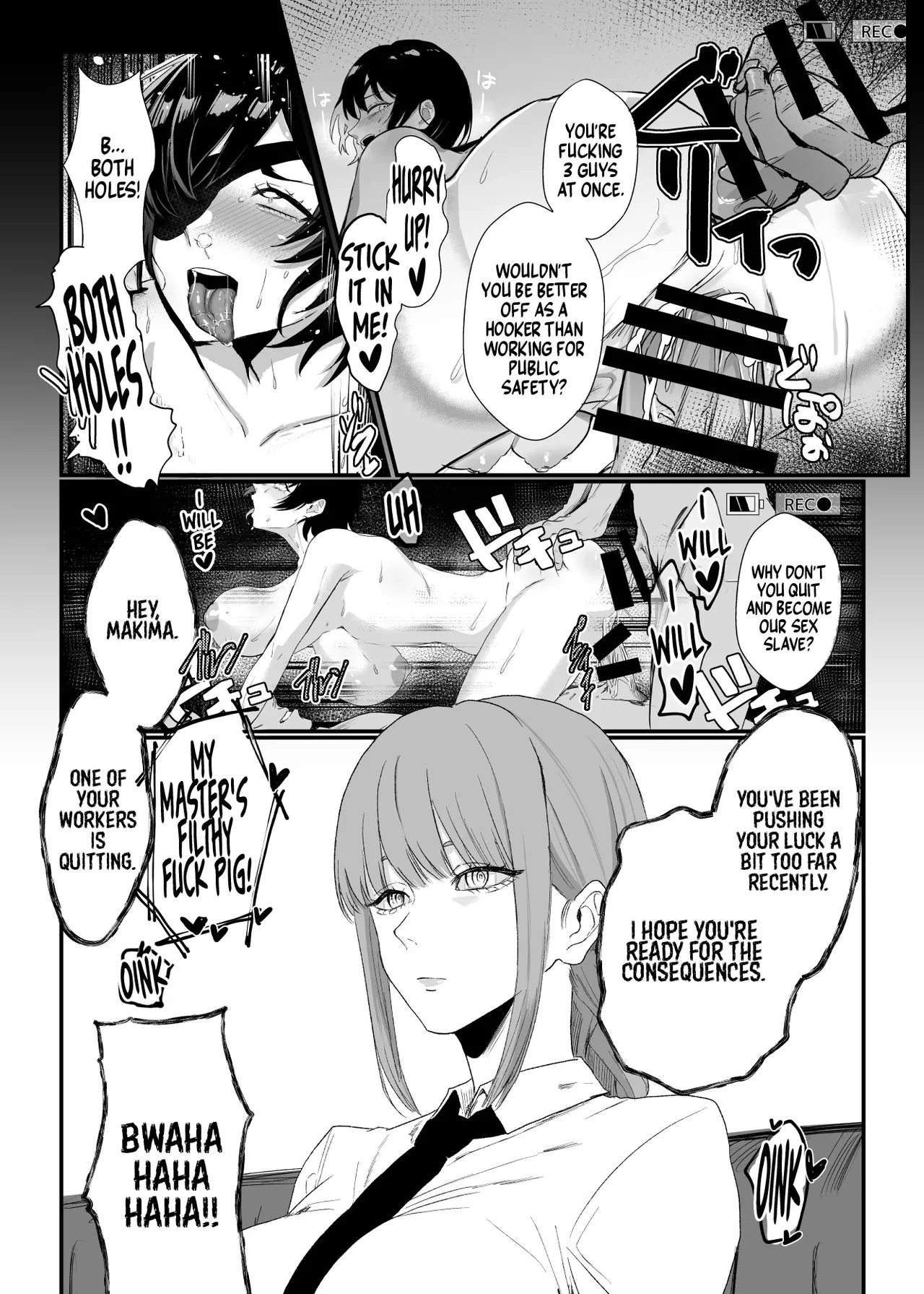 Makima Time Stop Defeat  =TB= page 9 full