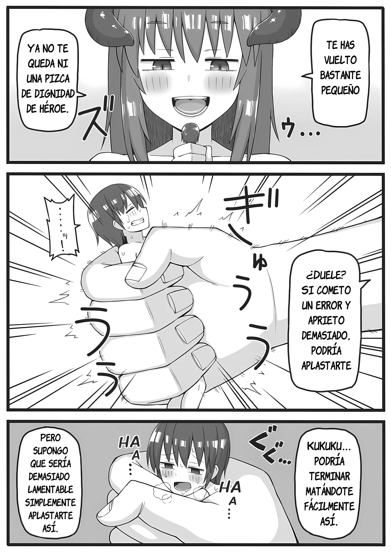 Yuusha ga Chiisaku sarete Ecchi na Koto o Sarete shimau Manga page 4 full