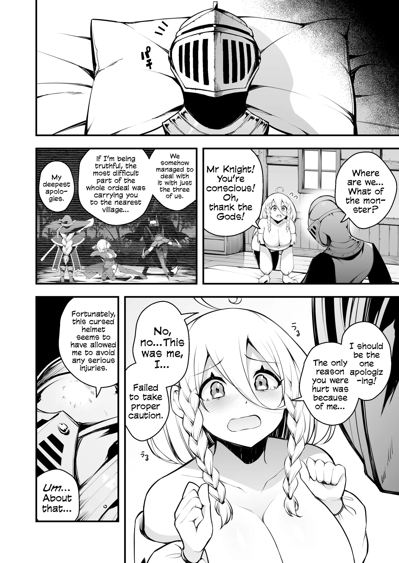 The Apprentice Witch And The Cursed Dick | Minarai Majo to Noroi no Chinpo page 9 full
