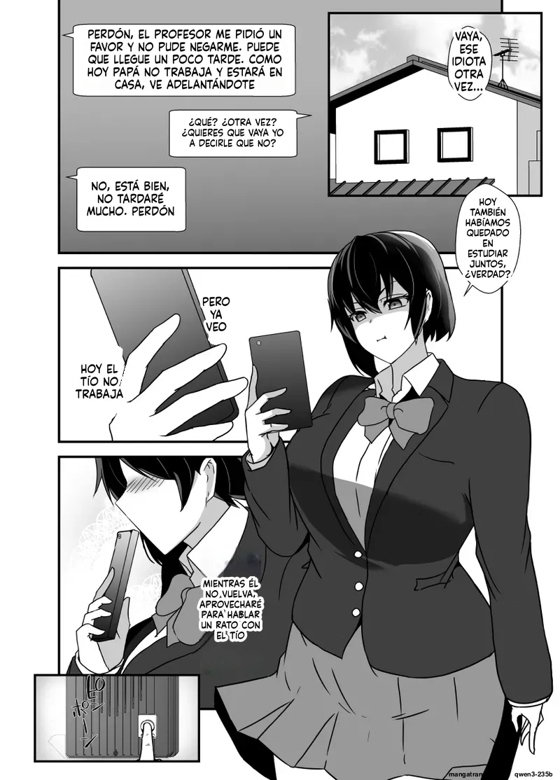 Otokomasarina osananajimi tousanno maedewa mesuninaru  MTL page 12 full