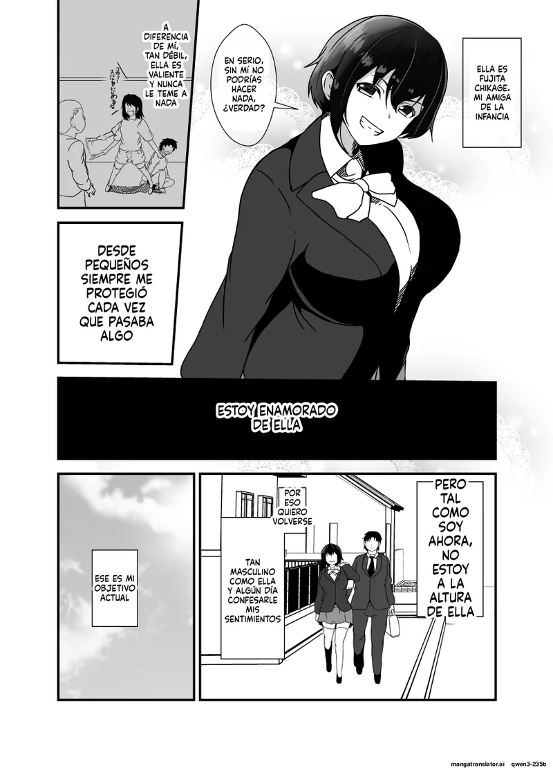 Otokomasarina osananajimi tousanno maedewa mesuninaru  MTL page 4 full