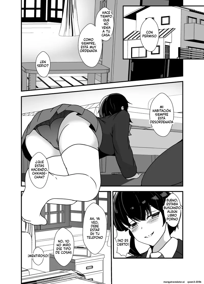 Otokomasarina osananajimi tousanno maedewa mesuninaru  MTL page 5 full