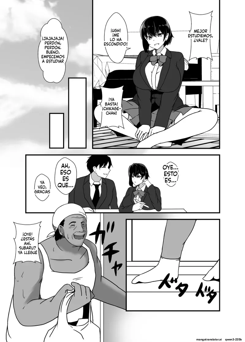 Otokomasarina osananajimi tousanno maedewa mesuninaru  MTL page 6 full