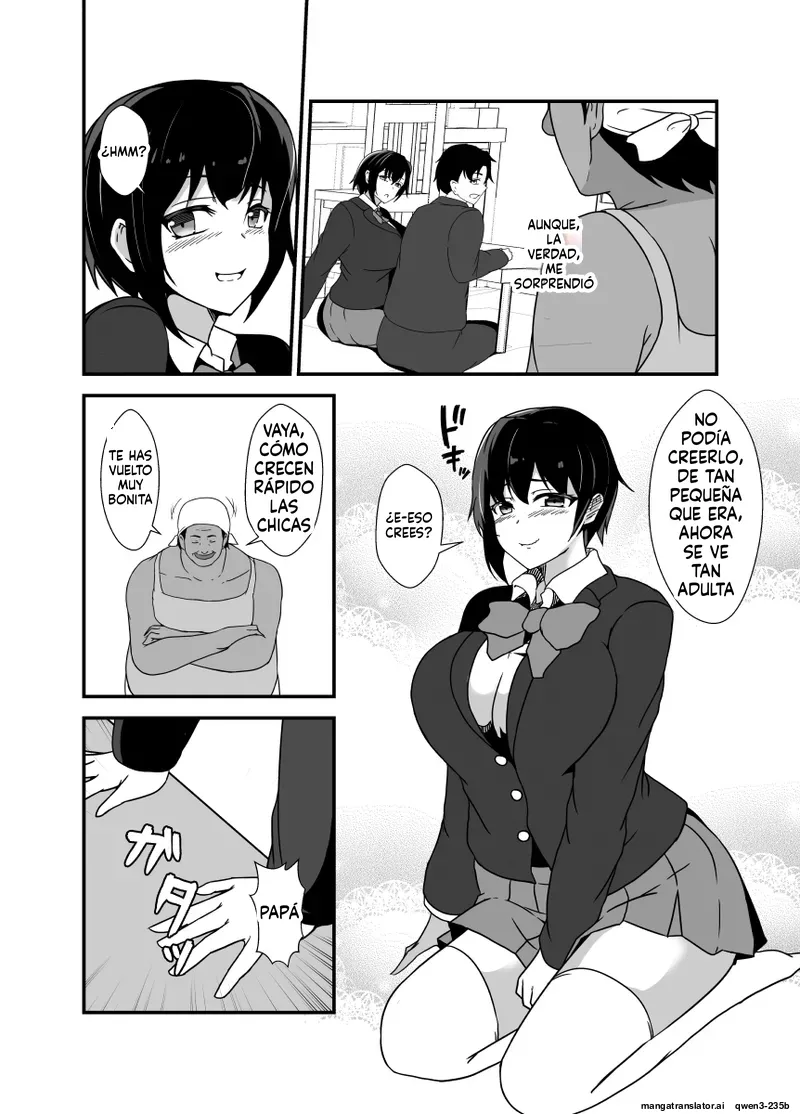 Otokomasarina osananajimi tousanno maedewa mesuninaru  MTL page 9 full