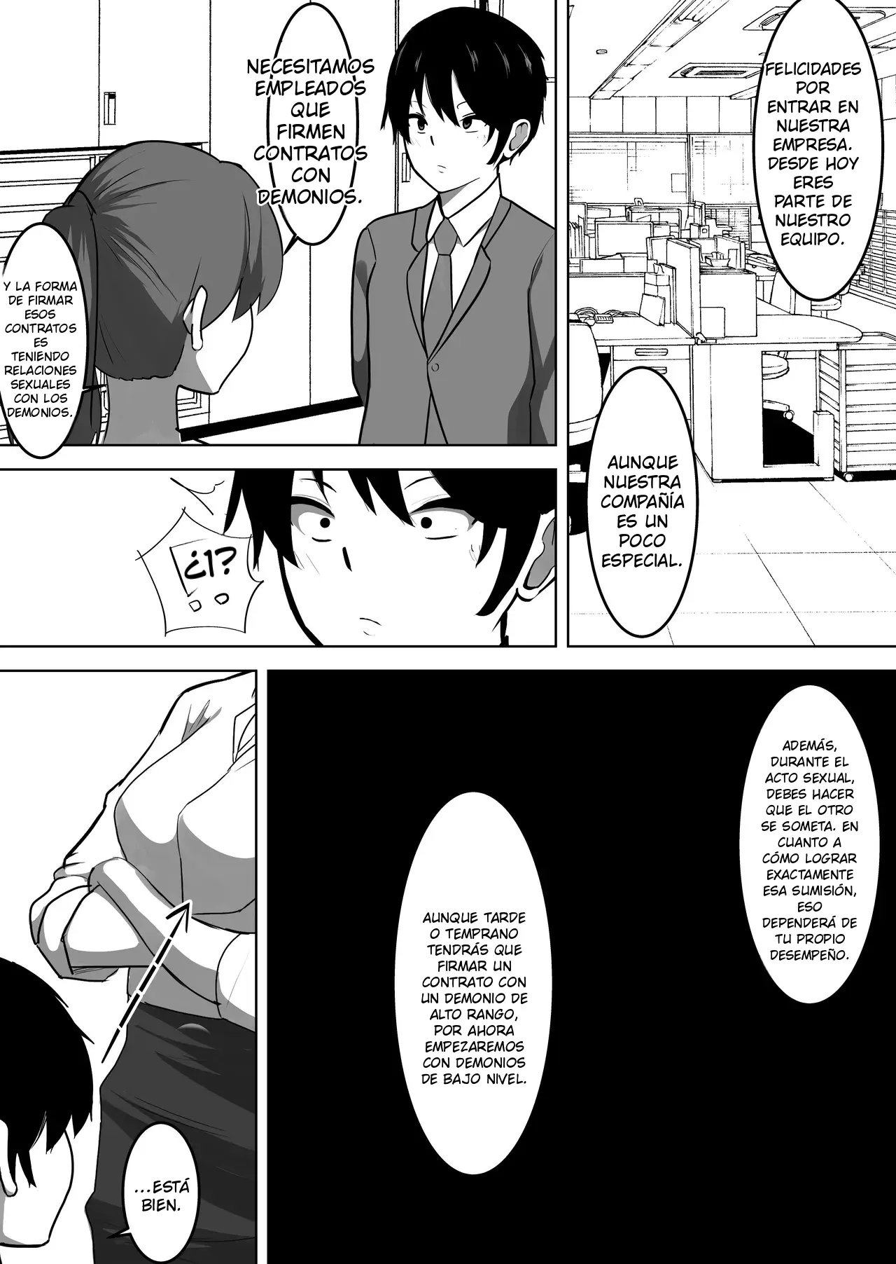 Un macho patético que ni siquiera puede vencer a demonios inferiores de bajo nivel  es convertido en hembra y preñado page 2 full