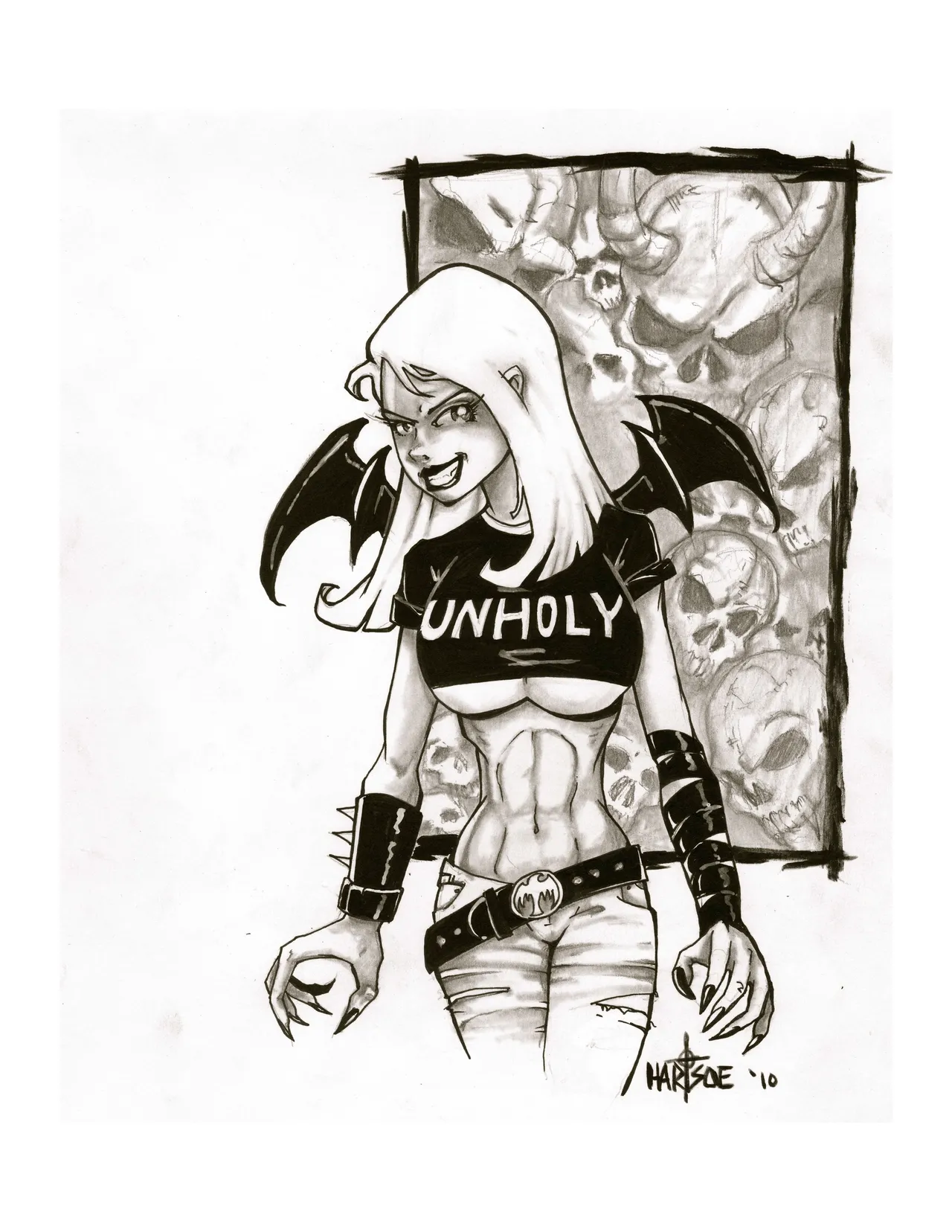 Bad Girl Sketchbook Vol. 01 page 11 full