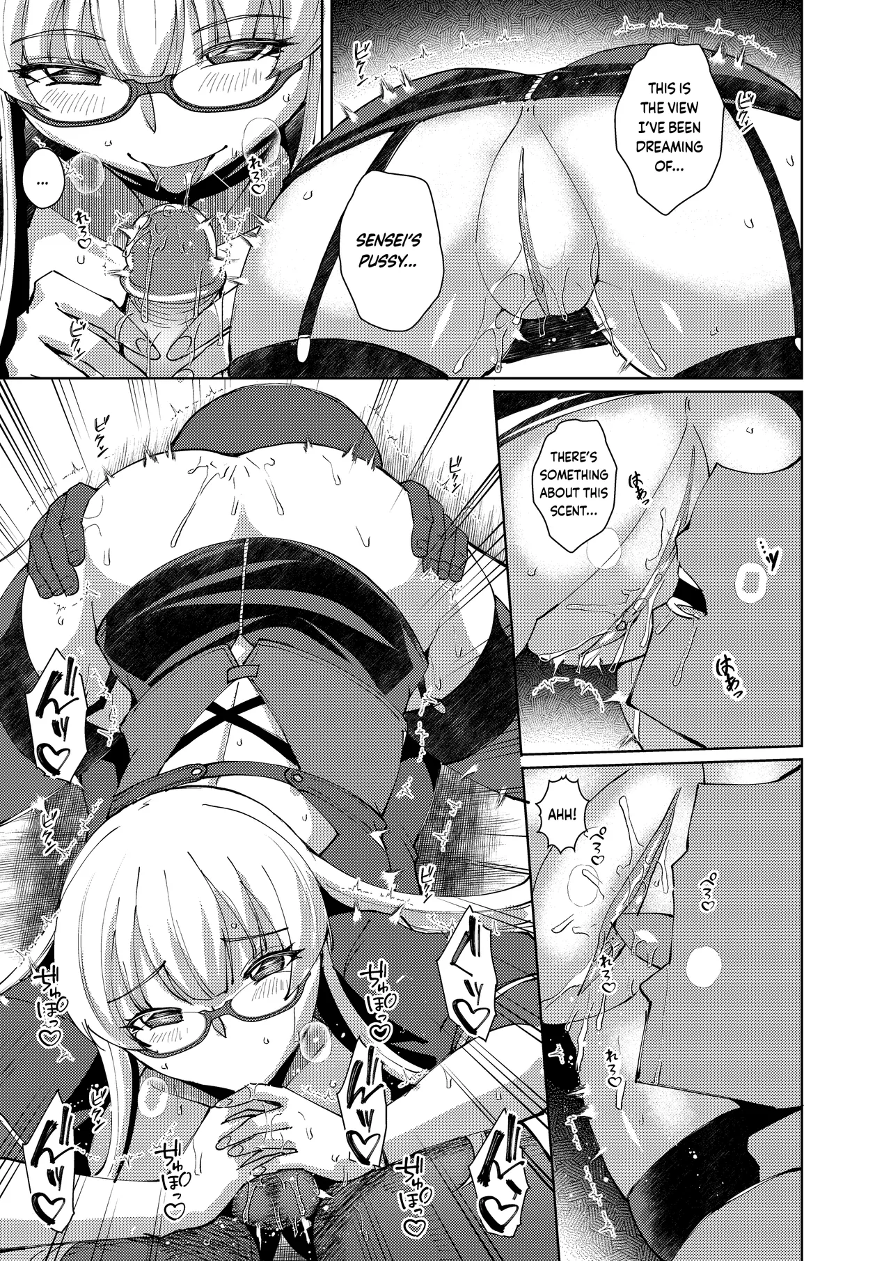 My Sensei's Sexy Secret page 8 full