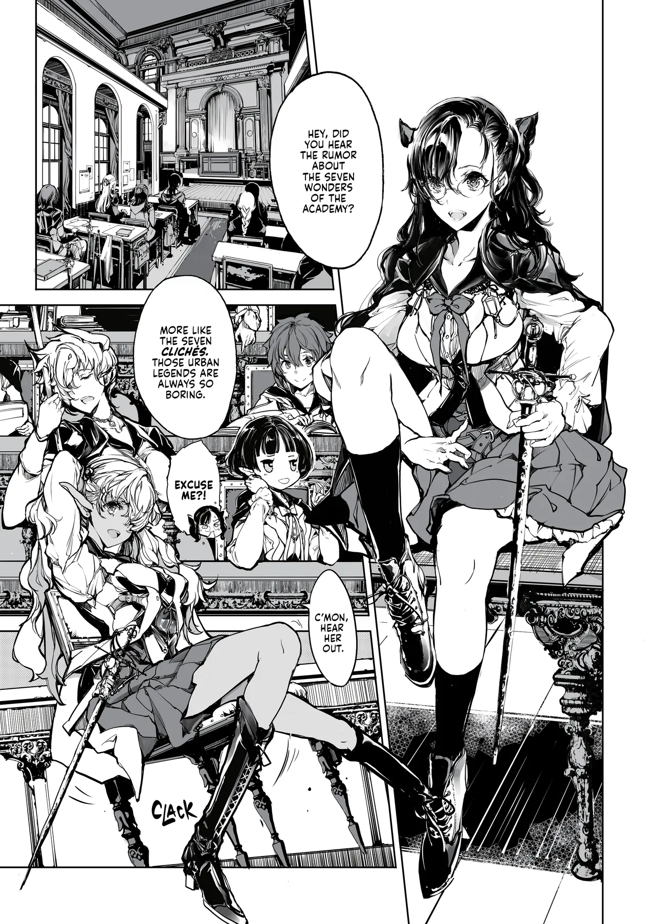 Otome Kishi no Himegoto | The Maiden Knights' Secrets page 3 full