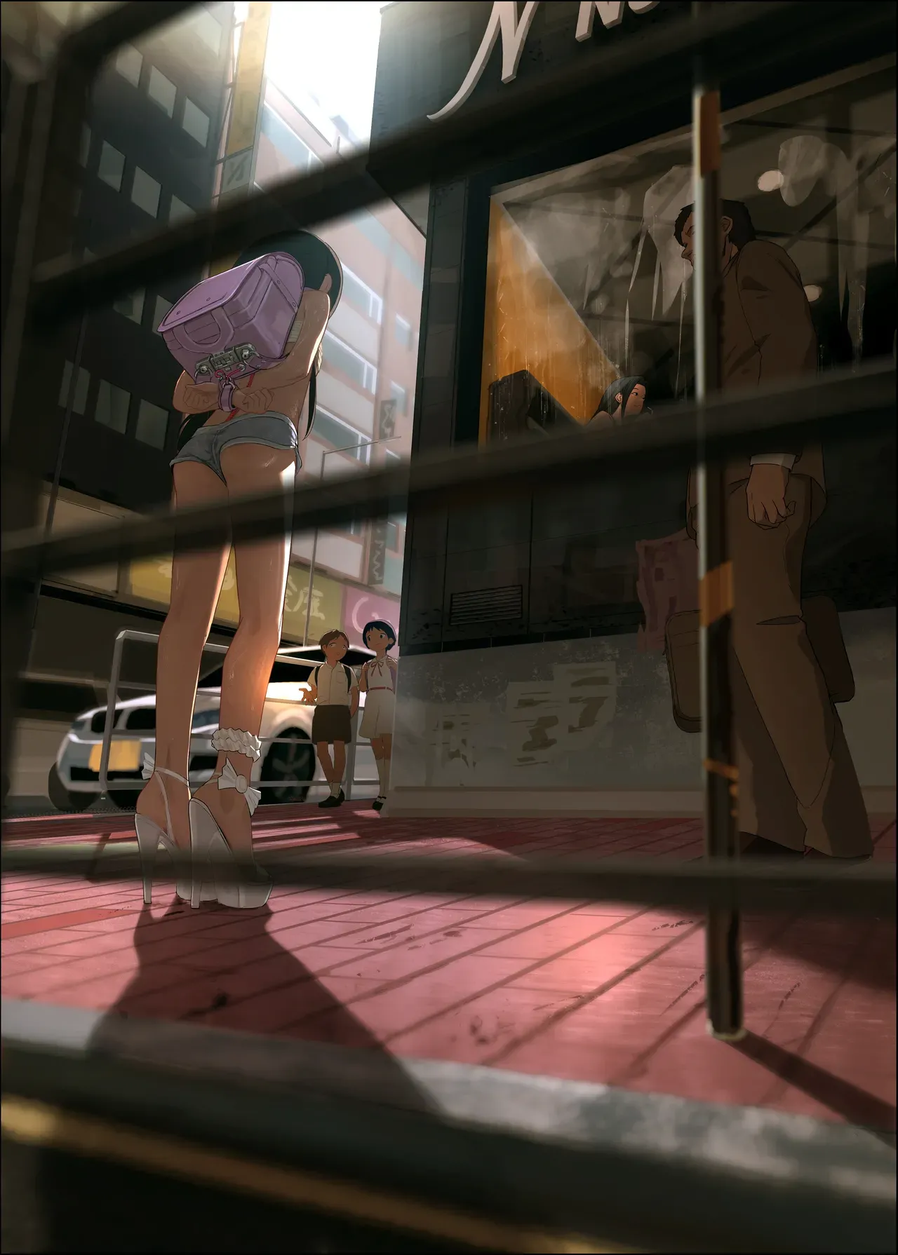 Standing in the sweltering heat on the street page 11 full