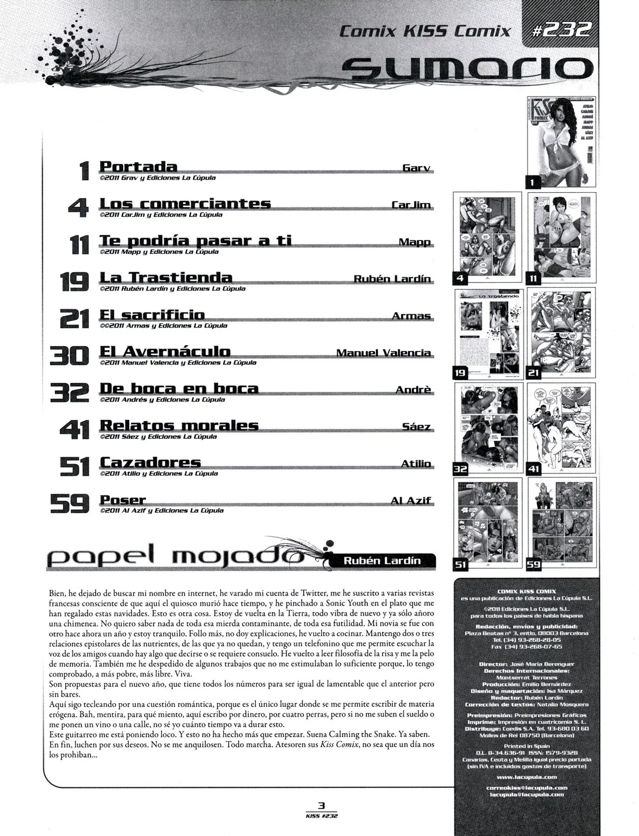 Kiss Comix #232 page 2 full