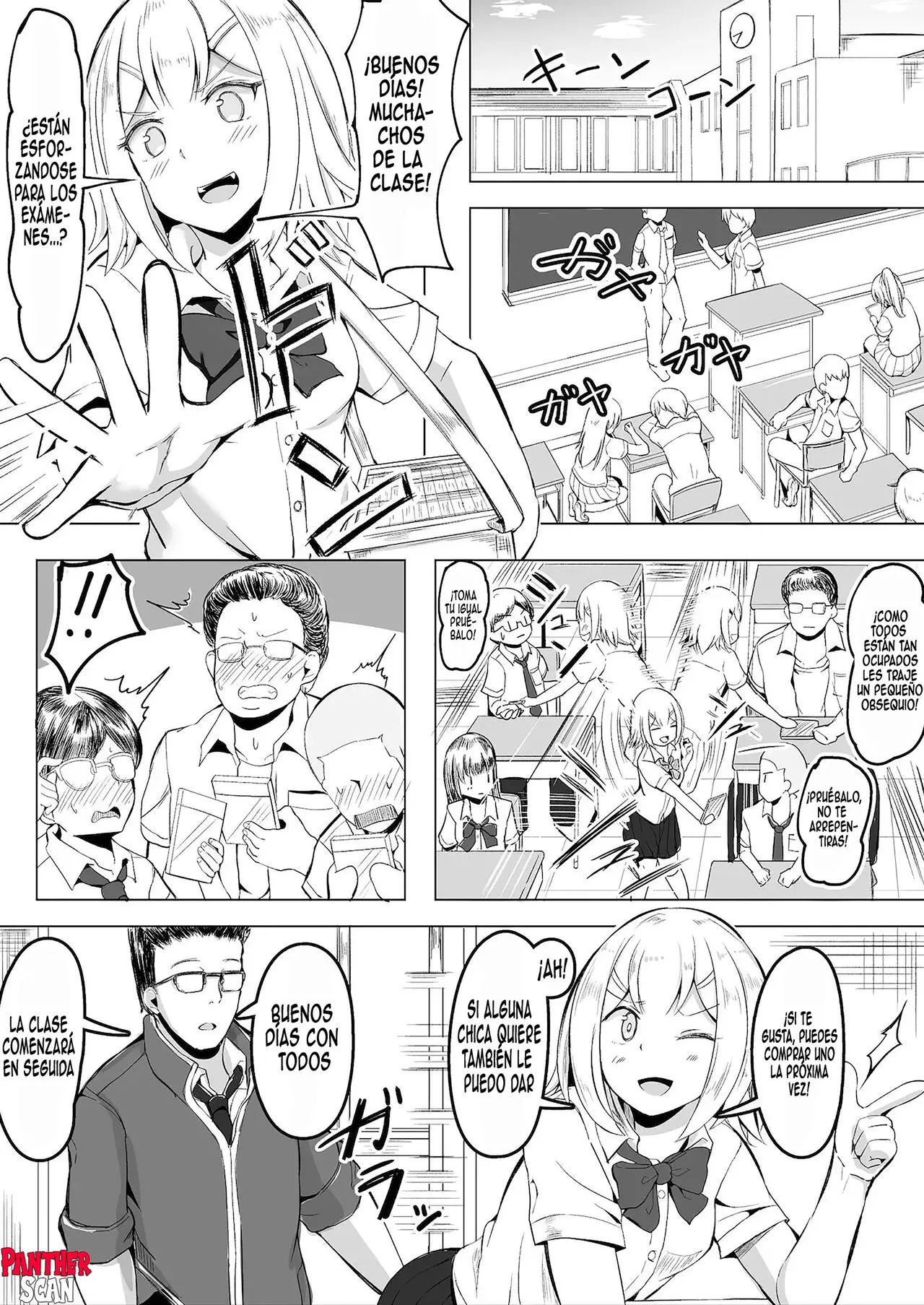 クラスメイトに自分のAVを営業活動するJKちゃん | Una chica de instituto que promociona su vídeo porno entre sus compañeros de clase page 2 full
