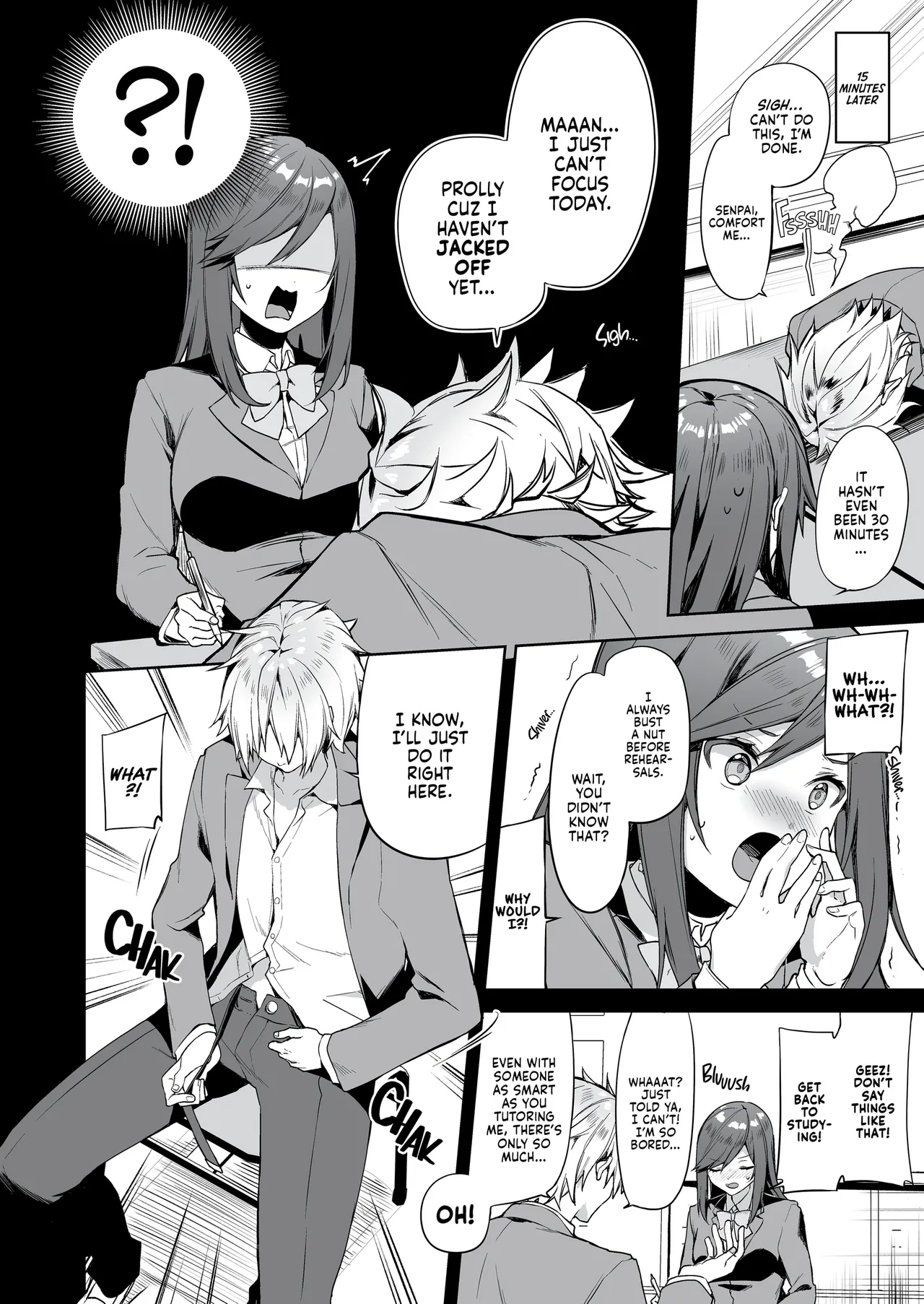 Senpai! Motto Ore ni Gohoubi Kudasai! | I Can't Study Without Senpai! page 3 full