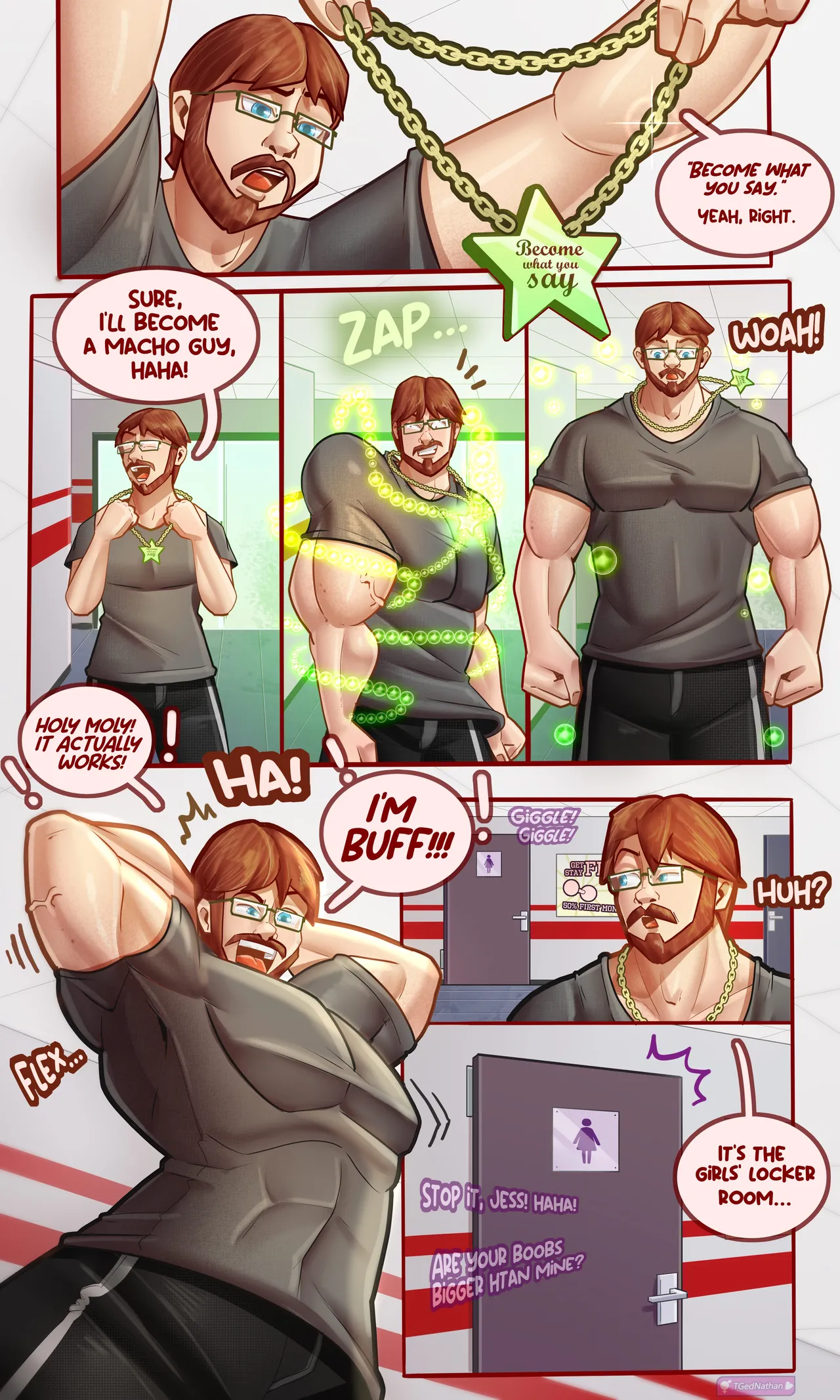 Become What You Say page 1 full