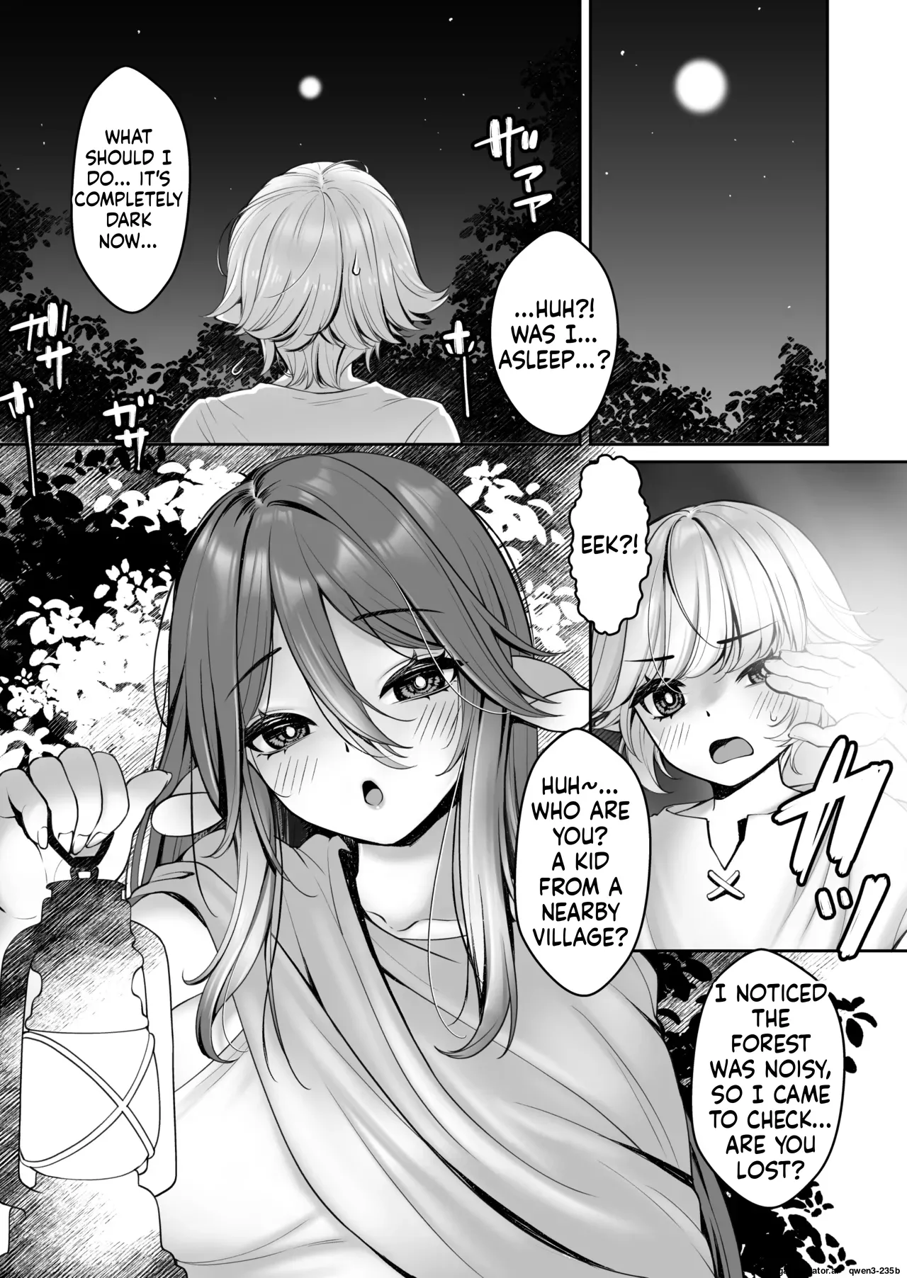 Koushite Shota Elf-kun wa Bakemono? Onee-Chan to Shiawase ni Kurashimashita Tosa. page 3 full