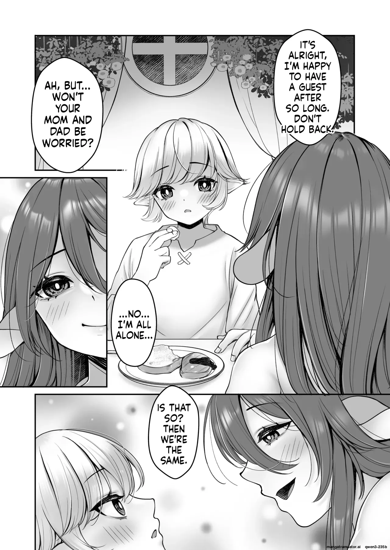 Koushite Shota Elf-kun wa Bakemono? Onee-Chan to Shiawase ni Kurashimashita Tosa. page 5 full