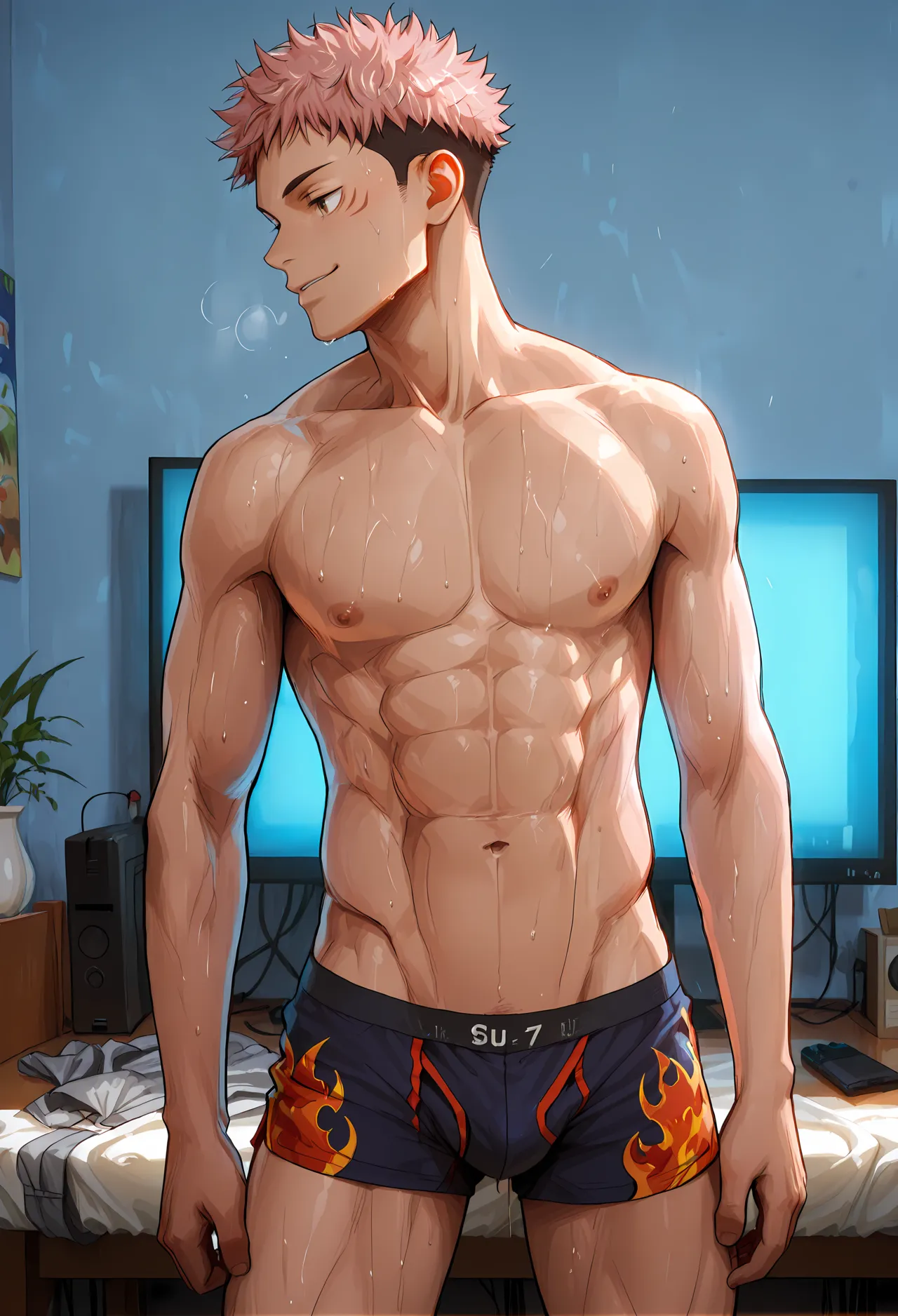 My Yaoi Digital Artwork Part 4 - Jujutsu Kaisen Special page 12 full